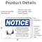 Signmission Safety Culture Sign, 5 in Width, Vinyl Decal, Rectangle OS-2PACK-NS-D-35-L-17116 - alternate 6